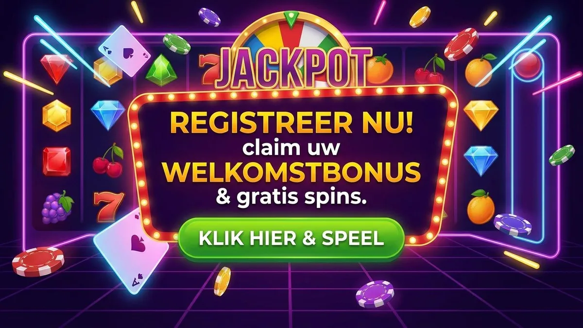 Registreren met bonus
